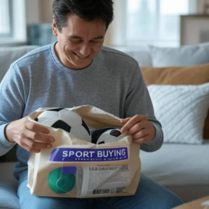 Zadowolony klient wystawiający pozytywną opinię online